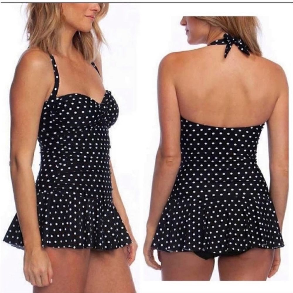 🔥 Take 50% OFF- Rose Marie Reid Polka Dot Swimwear, Size-XL